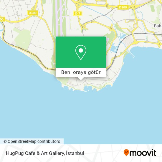 HugPug Cafe & Art Gallery harita