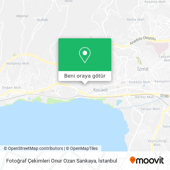 Fotoğraf Çekimleri Onur Ozan Sarıkaya harita