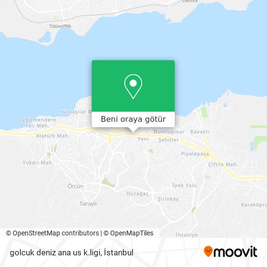 golcuk deniz ana us k.ligi harita