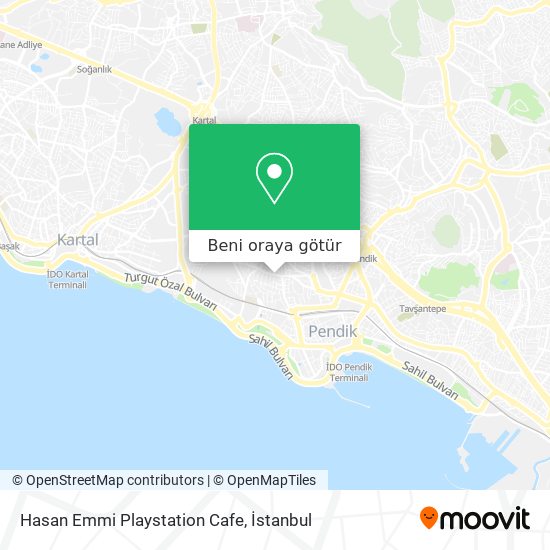Hasan Emmi Playstation Cafe harita