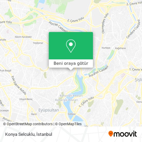 Konya Selcuklu harita