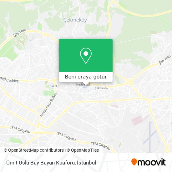 Ümit Uslu Bay Bayan Kuaförü harita