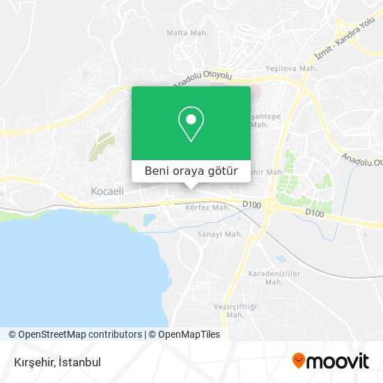 Kırşehir harita