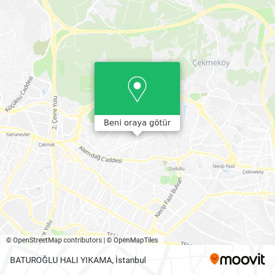 BATUROĞLU HALI YIKAMA harita