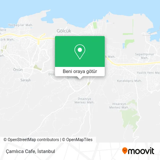 Çamlıca Cafe harita