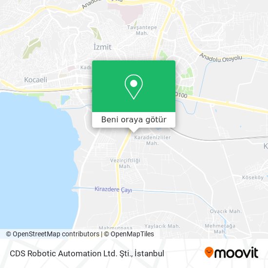 CDS Robotic Automation Ltd. Şti. harita
