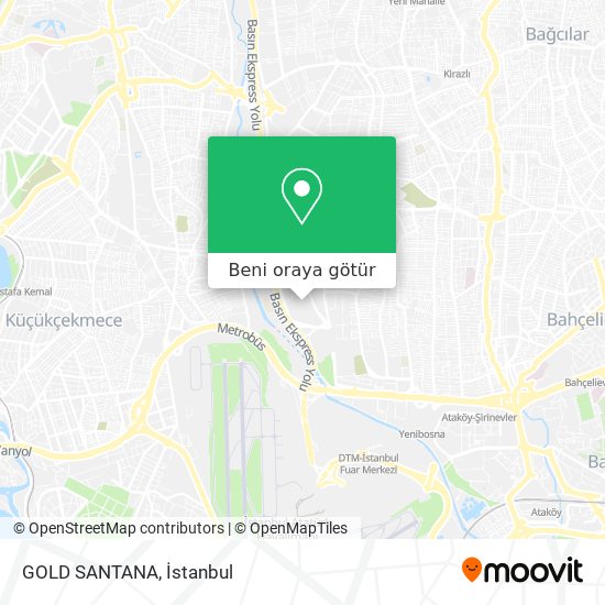 GOLD SANTANA harita