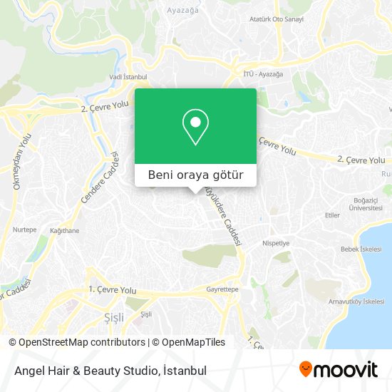 Angel Hair & Beauty Studio harita