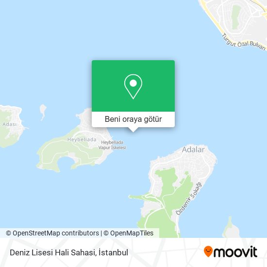 Deniz Lisesi Hali Sahasi harita
