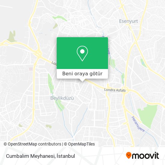 Cumbalım Meyhanesi harita