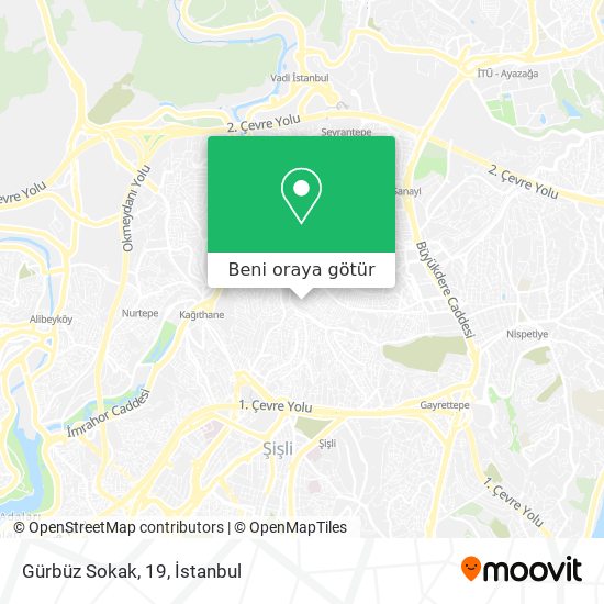 Gürbüz Sokak, 19 harita
