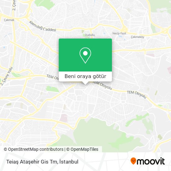 Teiaş Ataşehir Gis Tm harita