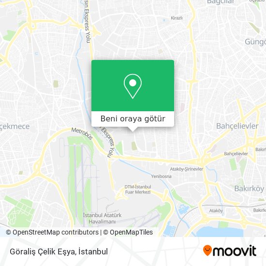 Göraliş Çelik Eşya harita