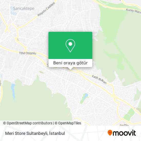 Meri Store Sultanbeyli harita