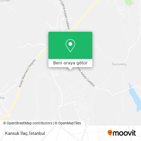 Kansuk İlaç harita