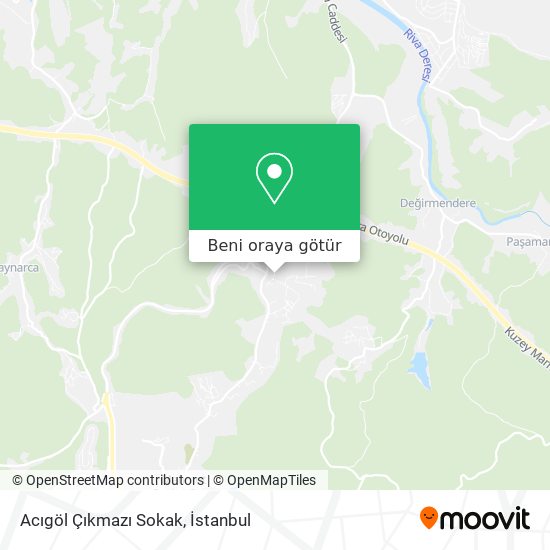 Acıgöl Çıkmazı Sokak harita