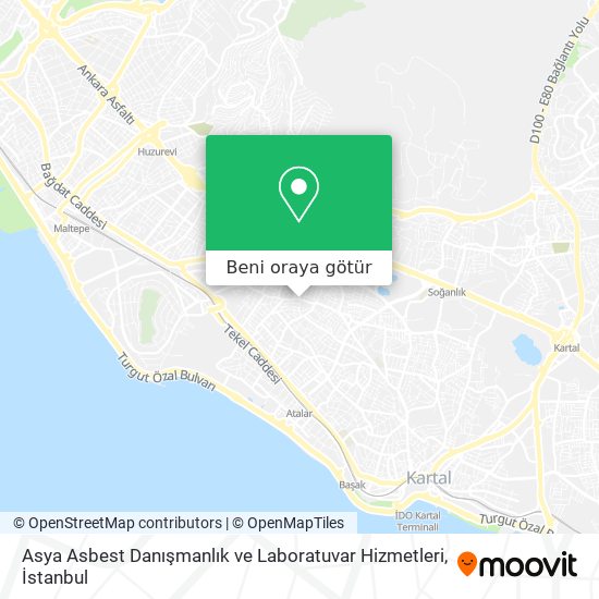Asya Asbest Danışmanlık ve Laboratuvar Hizmetleri harita