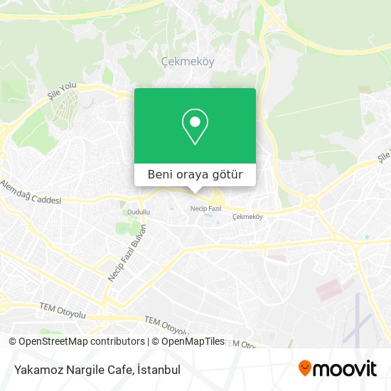 Yakamoz Nargile Cafe harita