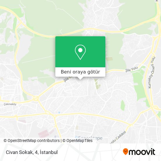 Civan Sokak, 4 harita
