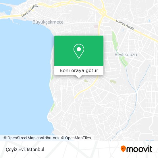 Çeyiz Evi harita