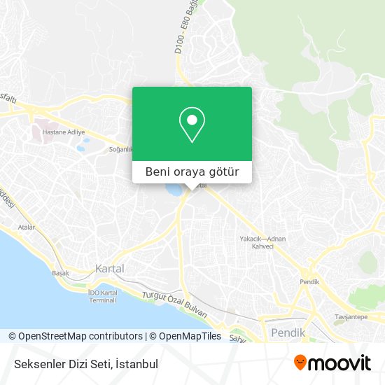 Seksenler Dizi Seti harita