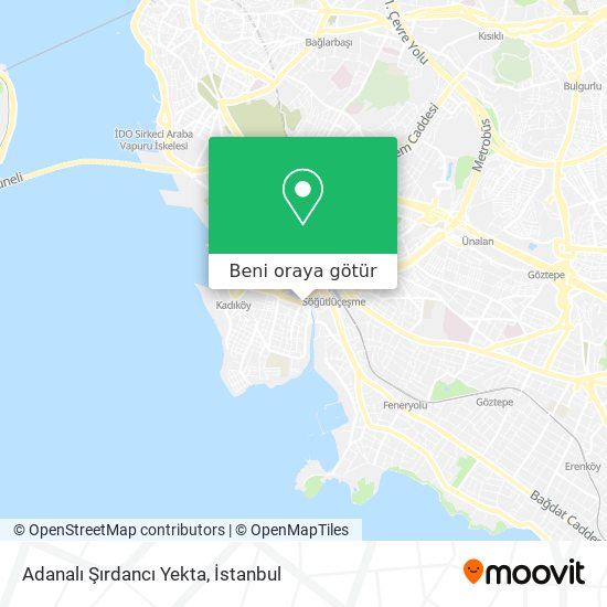 Adanalı Şırdancı Yekta harita