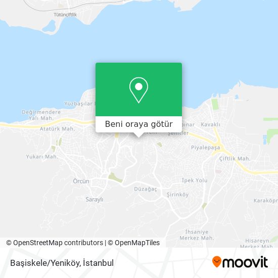Başiskele/Yeniköy harita