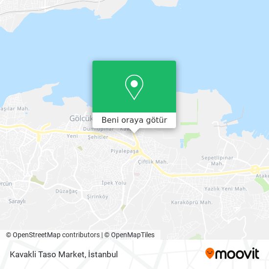 Kavakli Taso Market harita