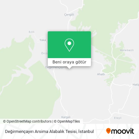 Değirmençayırı Arsima Alabalık Tesisi harita