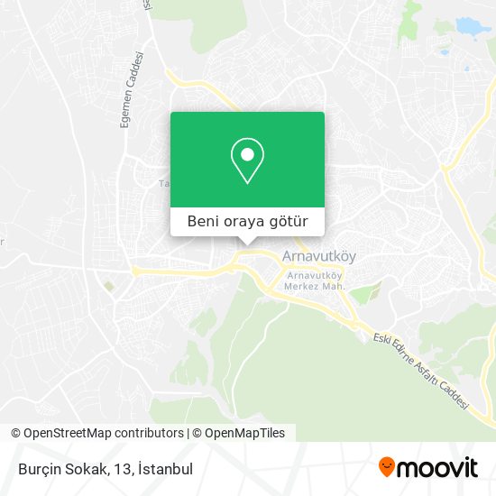 Burçin Sokak, 13 harita