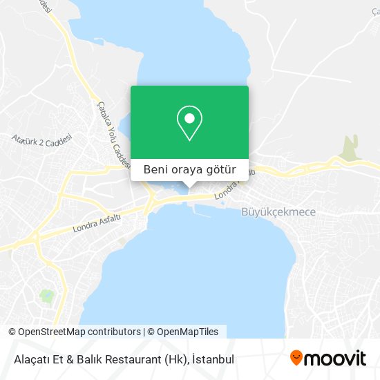 Alaçatı Et & Balık Restaurant (Hk) harita