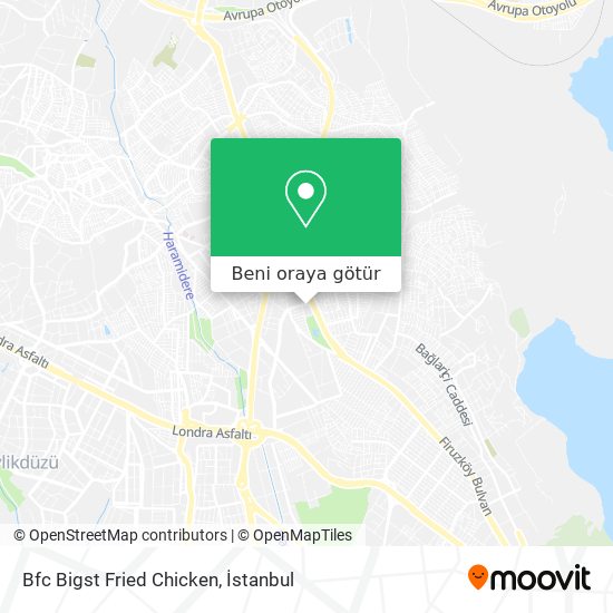 Bfc Bigst Fried Chicken harita