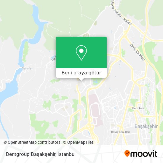 Dentgroup Başakşehir harita