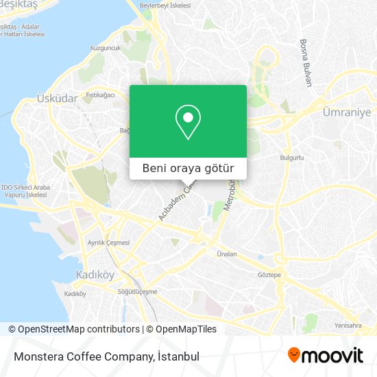 Monstera Coffee Company harita