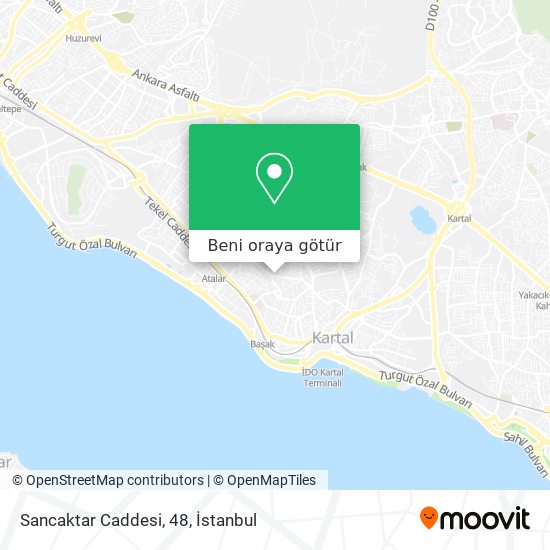 Sancaktar Caddesi, 48 harita