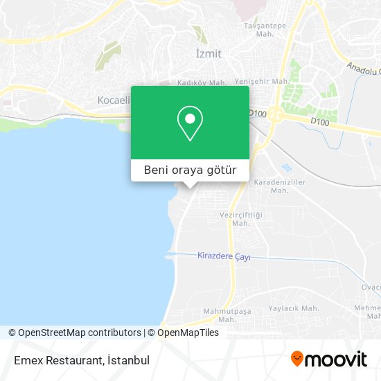 Emex Restaurant harita