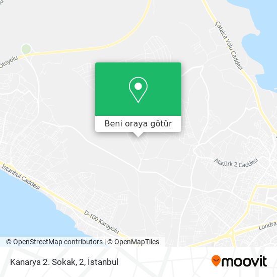 Kanarya 2. Sokak, 2 harita