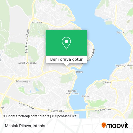Maslak Pilavcı harita