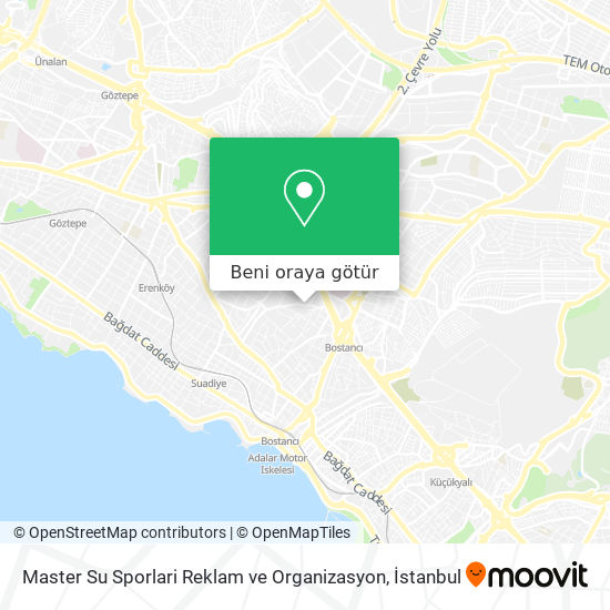 Master Su Sporlari Reklam ve Organizasyon harita