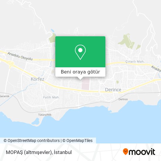 MOPAŞ (altmışevler) harita