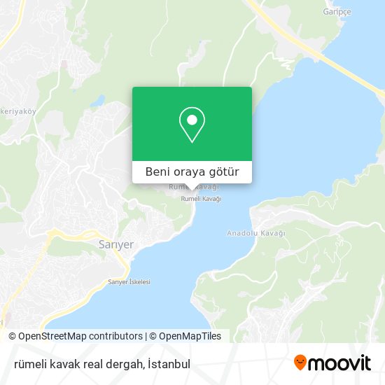 rümeli kavak real dergah harita