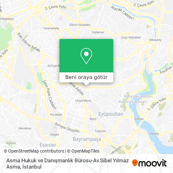 Asma Hukuk ve Danışmanlık Bürosu-Av.Sibel Yılmaz Asma harita