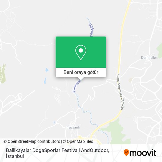 Ballikayalar DogaSporlariFestivali AndOutdoor harita
