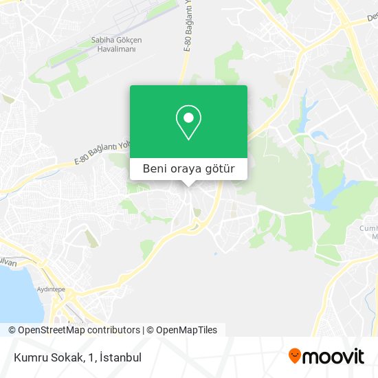 Kumru Sokak, 1 harita