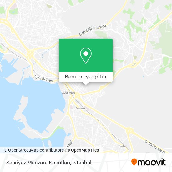 Şehriyaz Manzara Konutları harita