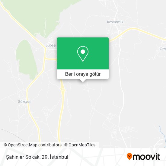Şahinler Sokak, 29 harita