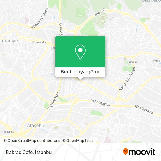 Bakraç Cafe harita