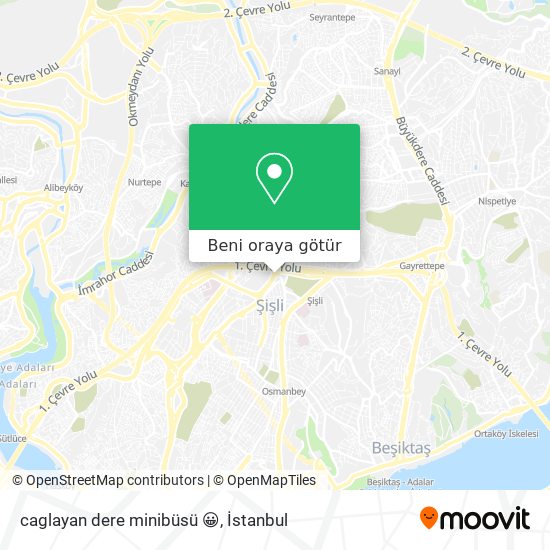 caglayan dere minibüsü 😀 harita