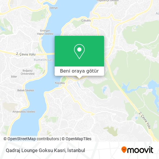 Qadraj Lounge Goksu Kasri harita