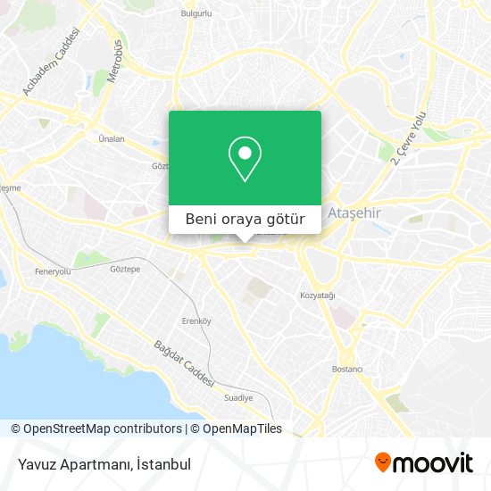 Yavuz Apartmanı harita